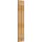 Ekena Millwork Spaced Board-n-Batten Shutters, Rough Sawn Western Red Cedar, 11 1/4W x 53H, PR RBS06S11X053RWR - alternate 2